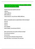 Asphalt Paving Level 1 Exam With 100&percnt; Correct Answers 2025