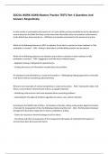 SOCIAL WORK ASWB Masters Practice TESTS Part 4 Questions And Answers Respectively&period;