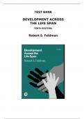 TEST BANK  for Development Across the Life Span&comma; 10th Edition By&semi;  Robert S&period; Feldman&vert;&vert; All Chapters 1-19&vert;&vert; Latest Edition 