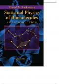 Statistical Physics of Biomolecules&comma; 1st Edition by Daniel M&period; Zuckerman