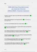 NUR 654 FINAL EXAM QUESTIONS AND ANSWERS UPDATED &lpar;2024&sol;2025&rpar; &lpar;VERIFIED ANSWERS&rpar;