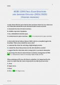 NURS 1200 FINAL EXAM QUESTIONS AND ANSWERS UPDATED &lpar;2024&sol;2025&rpar; &lpar;VERIFIED ANSWERS&rpar;