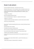 Exam 2 adv pharm study guide 2024&sol;2025