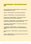 OpenStax Psychology 2e &ndash; Full set &lpar;questions and answers 2024&rpar;