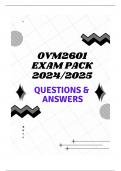 OVM2601 EXAM PACK 2024&sol;2025 &lpar;QUESTIONS & ANSWERS&rpar;