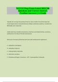 NAVLE Prep Exam Latest 2024 &vert; 86 Questions and Correct Answers &lpar;Verified Answers&rpar; &vert; A Grade