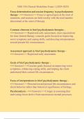 NSG 526 Clinical Modalities Exam 1 &lpar;&rpar;