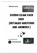 COS1501 EXAM PACK 2025  &lbrace;DETAILED QUESTIONS AND ANSWERS &rcub;