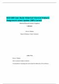 BUSI 690 Case Study Historical Financial Analysis Assignment Latest Update 100&percnt; Correct