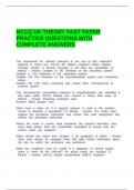 NCCQ UK THEORY PAST PAPER PRACTICE QUESTIONS WITH COMPLETE ANSWERS
