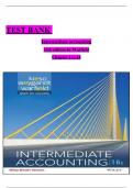 Test Bank For Intermediate Accounting&comma; 16th Edition&comma; by Donald E&period; Kieso&comma; Jerry J&period; Weygandt and Terry D&period; Warfield &vert;2024&vert;2025 ALL CHAPTER COVERD