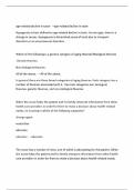 ACTUAL EXAM PRACTICE SAMPLE MULTIPLE CHOICE Q&A &lpar;with rationales&rpar; FOR Adult-Gerontology PRIMARY Care Nurse Practitioner Certification &lpar;AGPCNP-BC&reg;&rpar; ANCC