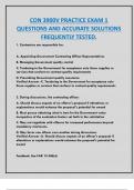 CON 3900V PRACTICE EXAM 1  QUESTIONS AND ACCURATE SOLUTIONS  FREQUENTLY TESTED&period;