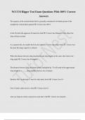 NCCCO Rigger Test Exam Questions With 100&percnt; Correct  Answers