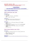 SOLUTION MANUAL FOR FINANCIAL ACCOUNTING FOR MANAGERS 1ST EDITION BY WAYNE THOMAS AND DAVID SPICELAND AND MARK NELSON