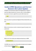 Inside LVMH Questions and Correct  Answers the Latest Update