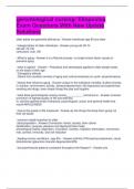 gerontological nursing- Eliopoulos Exam Questions With New Update Solutions