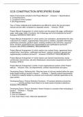 CCS CONSTRUCTION SPECIFIERS EXAM
