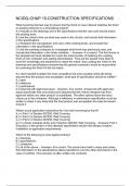 NCIDQ-CHAP 15-CONSTRUCTION SPECIFICATIONS