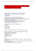 NHM 363 EXAM 2 QUESTIONS WITH COMPLETE SOLUTIONS