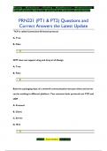 PRN221 &lpar;PT1 & PT2&rpar; Questions and  Correct Answers the Latest Update