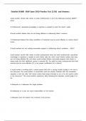 Detailed ASWB BSW Exam 2019 Practice Test &lpar;1-50&rpar; and Answers&period;