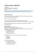Samenvatting -  Online data collection (880491-M-3)