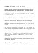 Quick ASBW BSW Exam Test Questions and Answers