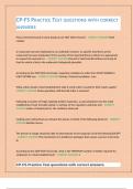 CP-FS PRACTICE TEST QUESTIONS WITH CORRECT ANSWERS