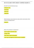 BIO 252 EXAMS 2 WITH CORRECT ANSWERS GRADED A