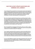 AHIP FWA LATEST UPDATE QUESTIONS AND ANSWERS 100&percnt; CORRECT