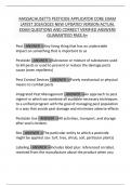 MASSACHUSETTS PESTICIDE APPLICATOR CORE EXAM  LATEST 2024&sol;2025 NEW UPDATED VERSION ACTUAL  EXAM QUESTIONS AND CORRECT VERIFIED ANSWERS  GUARANTEED PASS A&plus; 