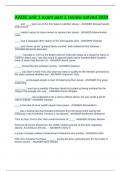 AADE unit 1 exam part 1 review solved 2024