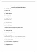 CTR & CTM EXAM REVIEW 2024-2025 A&plus;