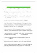 PSY 368 Exam 1 Exam Prep Questions And Answers &lpar;202472025&rpar;