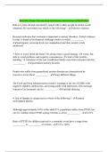 PSY368- Exam 2 Exam Prep Questions And Answers &lpar;202472025&rpar;