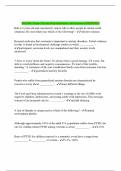 PSY368- Exam 2 Exam Prep Questions And Answers &lpar;202472025&rpar;