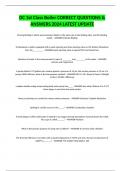 DC 1st Class Boiler CORRECT QUESTIONS & ANSWERS 2024 LATEST UPDATE