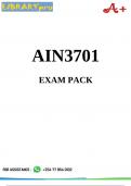 AIN3701 Exam Pack 2026
