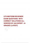 UTS REVIEWER EXAM QUESTIONS PACKAGE DEAL 