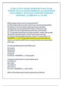 CUMULATIVE EXAM CHEMISTRY FINAL EXAM NEWEST ACTUAL EXAM COMPLETE 200 QUESTIONS AND CORRECT DETAILED ANSWERS &lpar;VERIFIED ANSWERS&rpar; ALREADY GRADED A&plus;