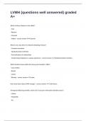 LVMH &lpar;questions well answered&rpar; graded A&plus;