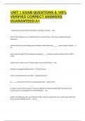 unit 1 exam