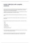 Inside LVMH Quiz with complete solutions 