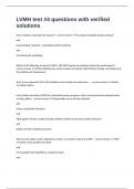 LVMH test &num;4 questions with verified solutions