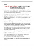 JAMF 100 VIDEO COURSE EXAM QUESTIONS WITH  COMPLETE SOLUTIONS 2025