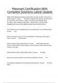 Petsmart Certification With Complete Solutions Latest Update