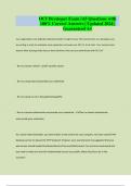 OCI Developer Exam &vert; 65 Questions with 100&percnt; Correct Answers &vert; Updated 2024 &vert; Guaranteed A&plus;