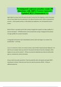 Promulgated contracts practice exam &vert; 90 Questions with 100&percnt; Correct Answers &vert; Updated 2023 &vert; Guaranteed A&plus;