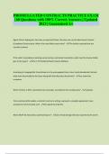 PROMULGATED CONTRACTS PRACTICE EXAM &vert; 60 Questions with 100&percnt; Correct Answers &vert; Updated 2023 &vert; Guaranteed A&plus;